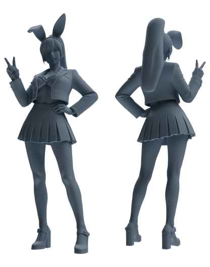 MRY-SFW LYTR889 Multi-style Bunny Girl Modern Model 4 pcs