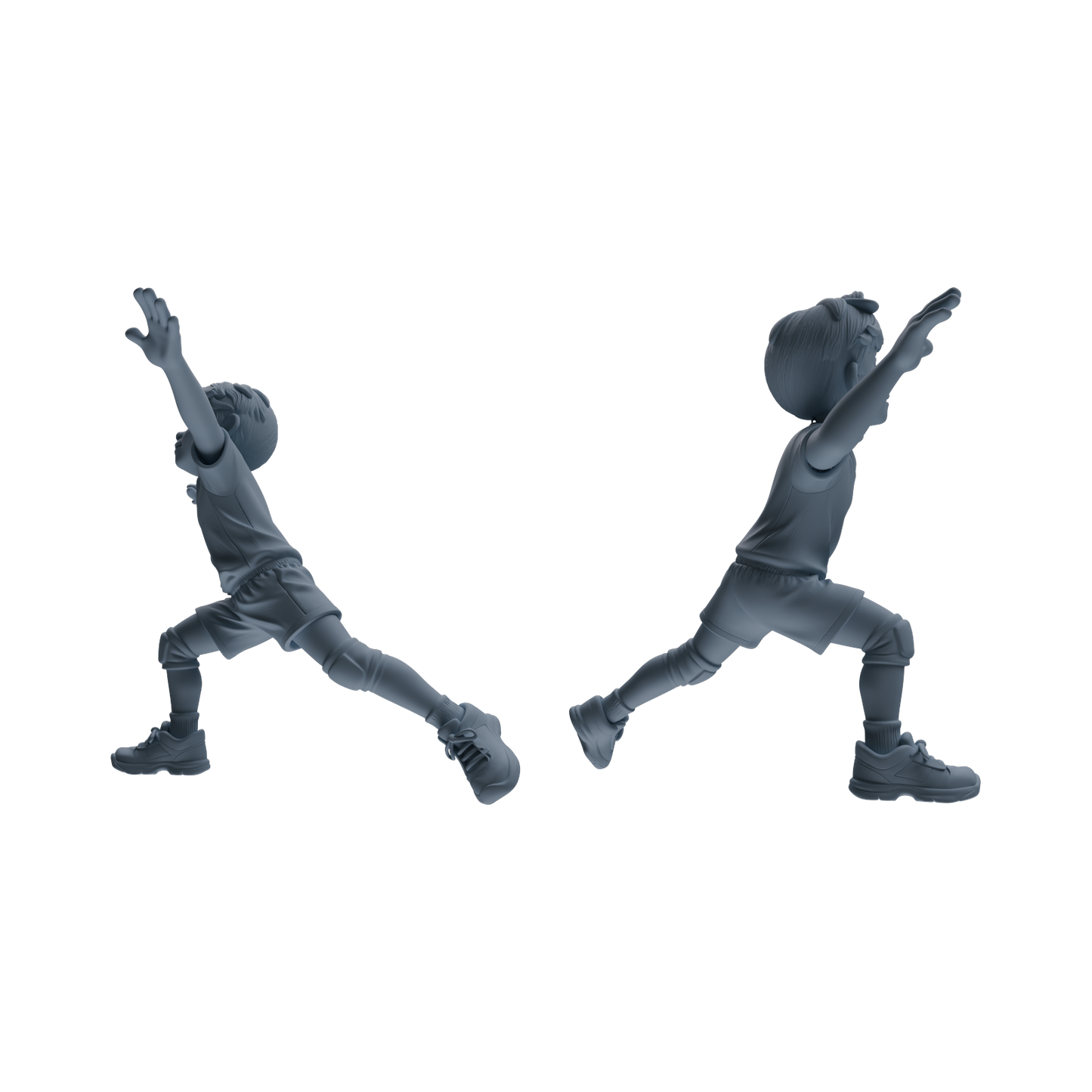 MRY-SFW LYTR819 Child Basketball Player Figure Modern Model 6 pcs Miniature Car Diorama Figures Scene Props Accessories Resin