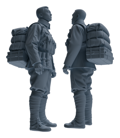 MRY-SFW LYGR605 Historical People's Liberation Army Six-Person Carrying Group