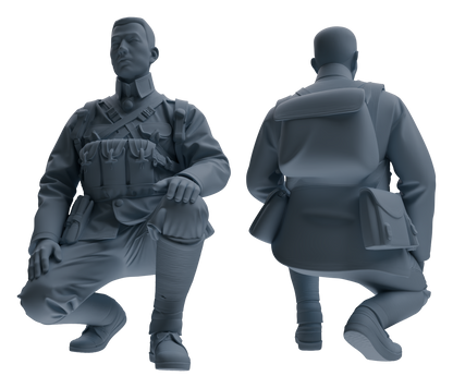 MRY-SFW LYGR607 Historical People's Liberation Army Six-Person Daily Routine 2