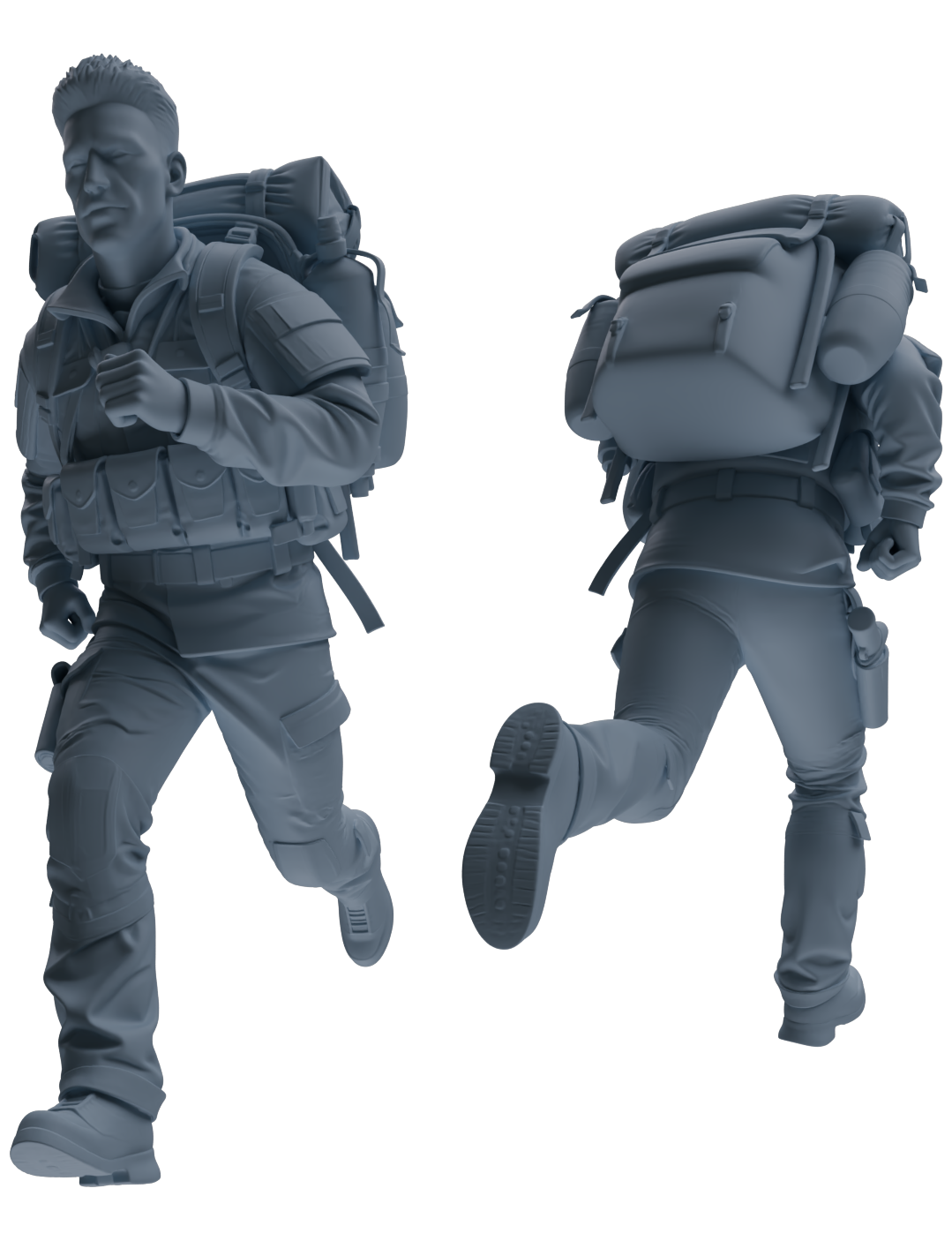 MRY-SFW LYGR693 Modern U.S. Military Six-Person Hiking Group