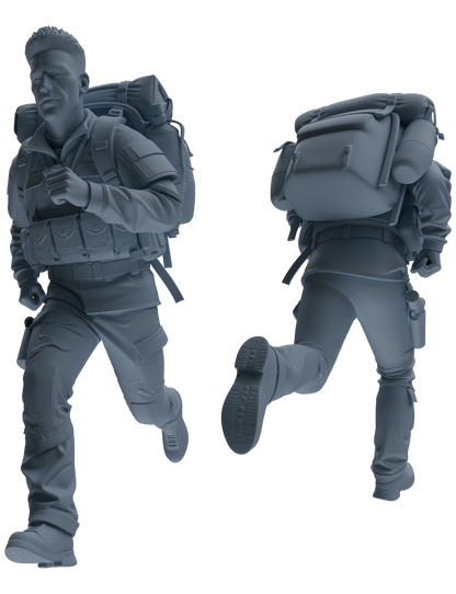 MRY-SFW LYGR693 Modern U.S. Military Six-Person Hiking Group