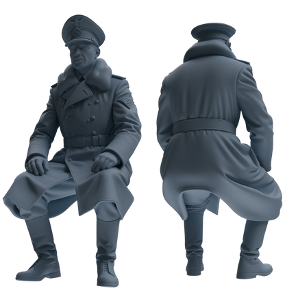 MRY-SFW LYGR708 WWII German Army War Scene Six-Person Tactical Designation Group