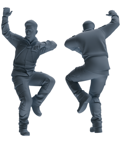 MRY-SFW LYGR692 Modern U.S. Military Six-Person Dancing Group