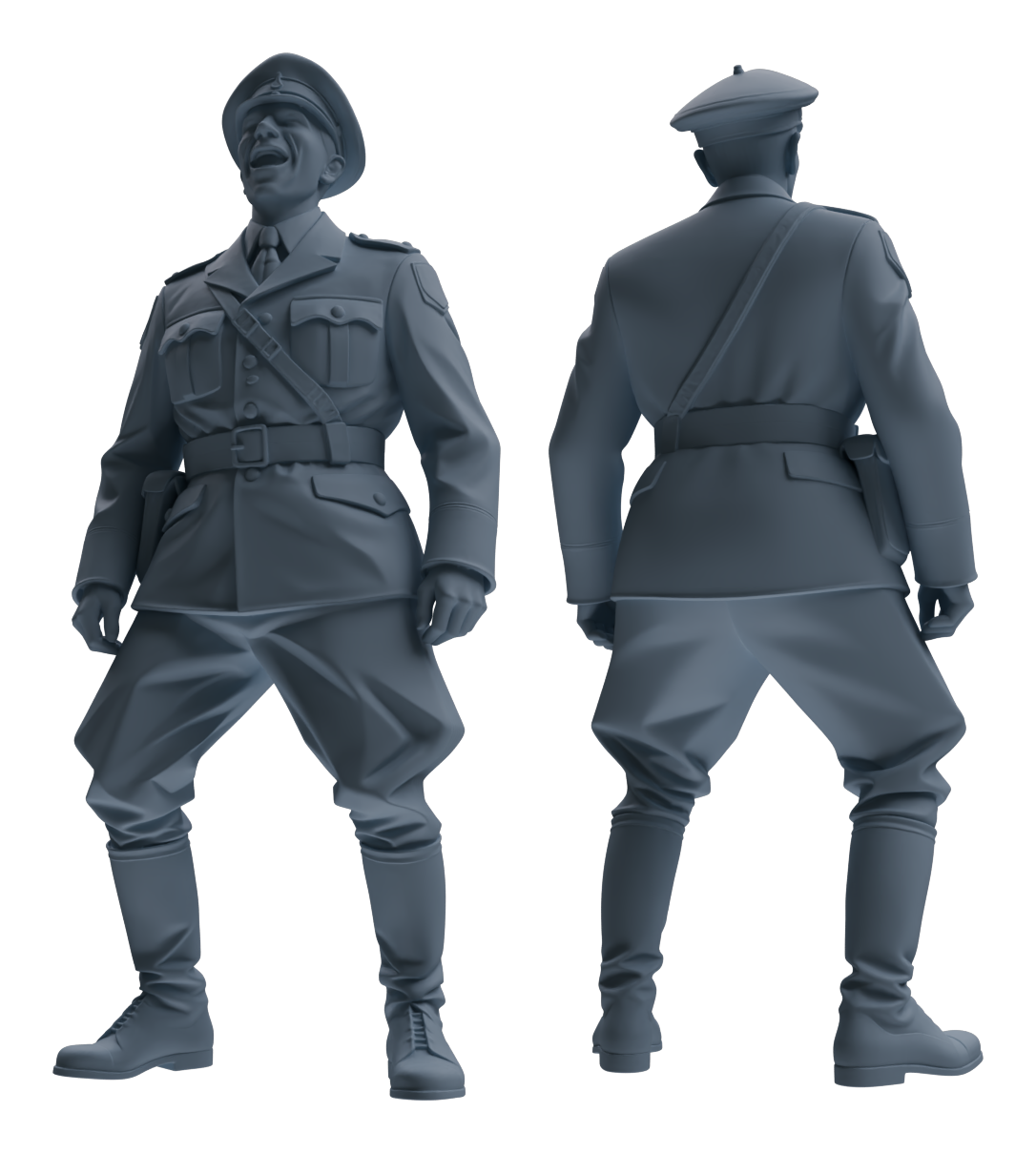 MRY-SFW LYGR588 WWII French Army Six-Person Entertainment Group