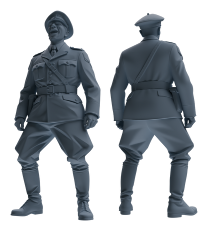 MRY-SFW LYGR588 WWII French Army Six-Person Entertainment Group
