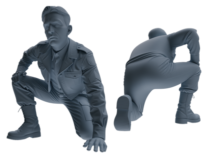 MRY-SFW LYGR595 Historical WWII U.S. Army Six-Person Group