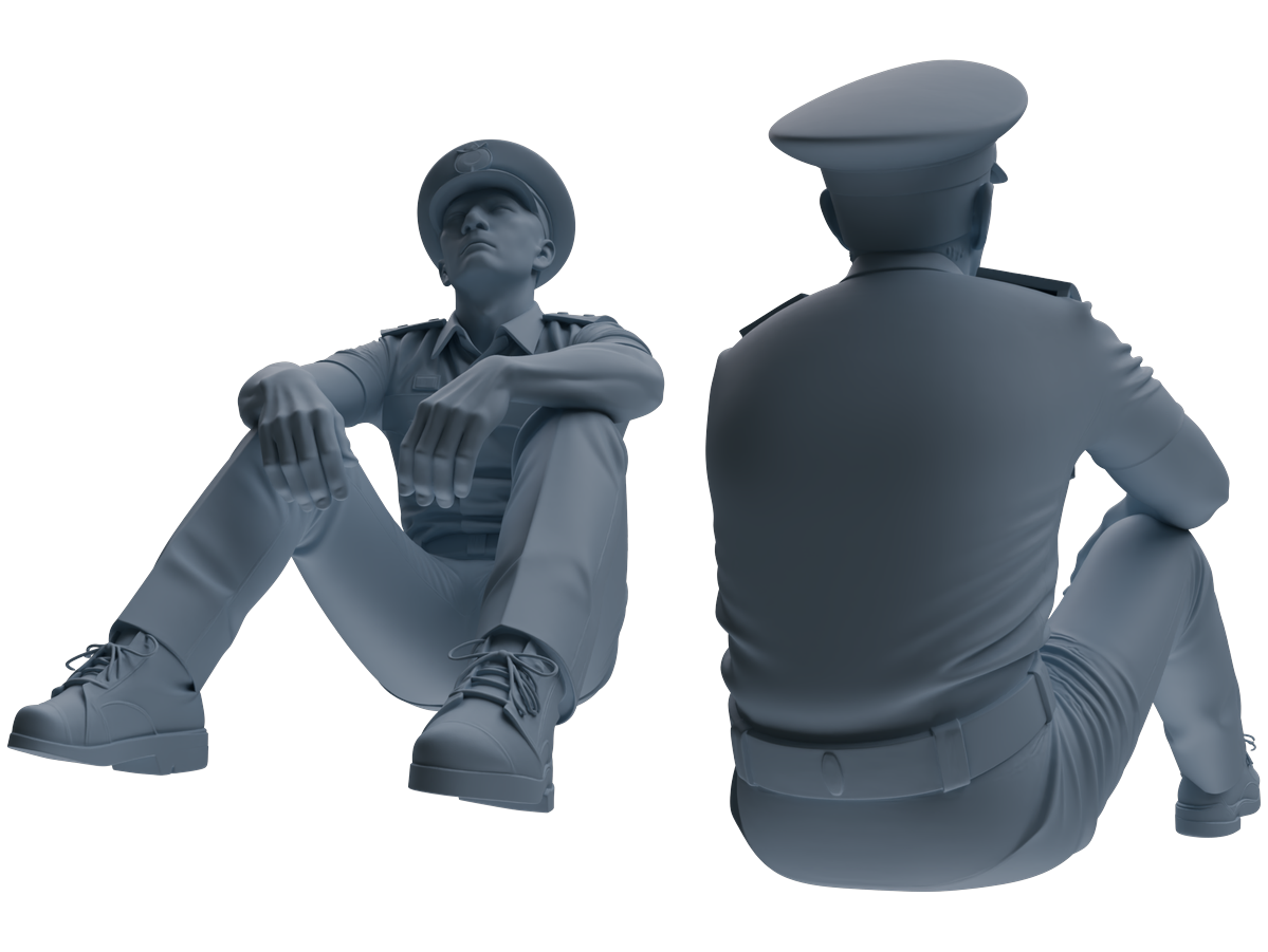 MRY-SFW LYGR770 Modern Hong Kong Police Seven-Person Rest Group