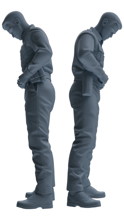 MRY-SFW LYGR676 Los Angeles Patrol Police Seven-Person Daily Routine 3