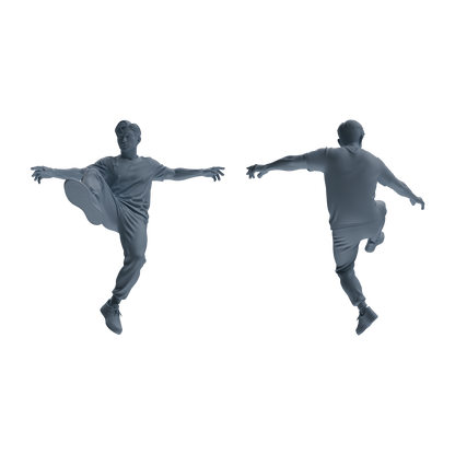 MRY-SFW LYTR796 Shuttlecock Kicking Figure Modern Model 4 pcs Miniature Car Diorama Figures Scene Props Accessories Resin
