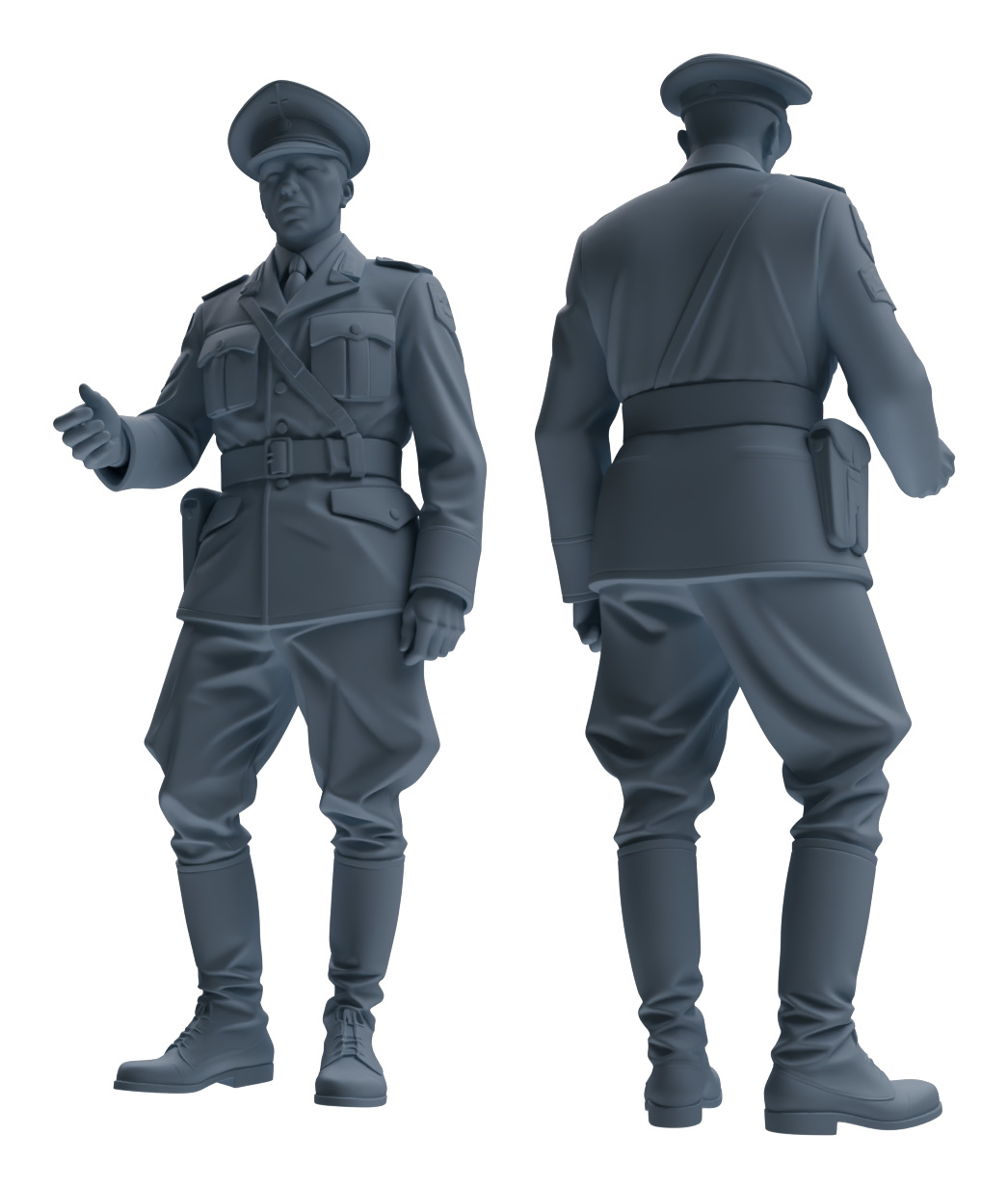 MRY-SFW LYGR584 WWII French Army Six-Person Daily Routine 2