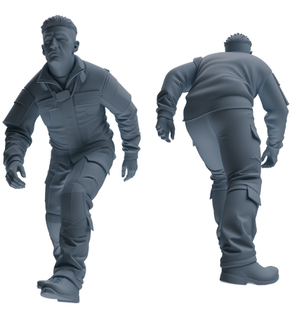 MRY-SFW LYGR701 Modern U.S. Military Six-Person Tactics Group