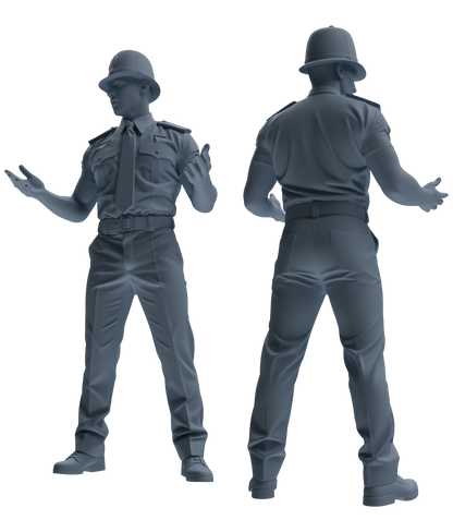 MRY-SFW LYGR805 Modern British Police Five-Person Daily Routine 2