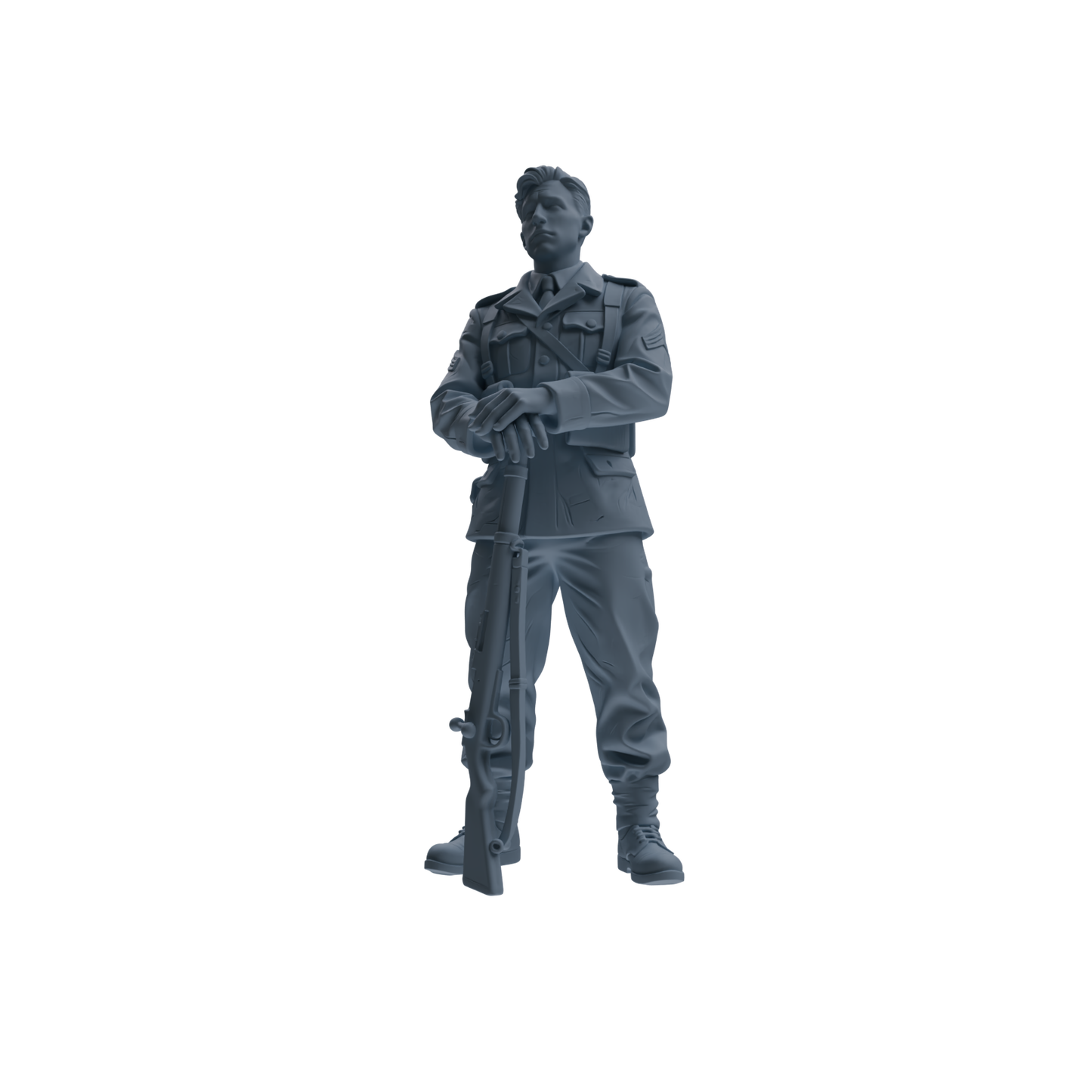 MRY-SFW SSTR178 Miniatures Soldier Model Kit Resting Soldier Pose Modern Model 6 pcs