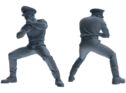MRY-SFW LYGR763 Modern Hong Kong Police Six-Person Combat Group