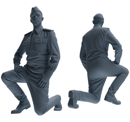 MRY-SFW LYGR730 WWII Soviet Army War Scene Six-Person Criticism Group