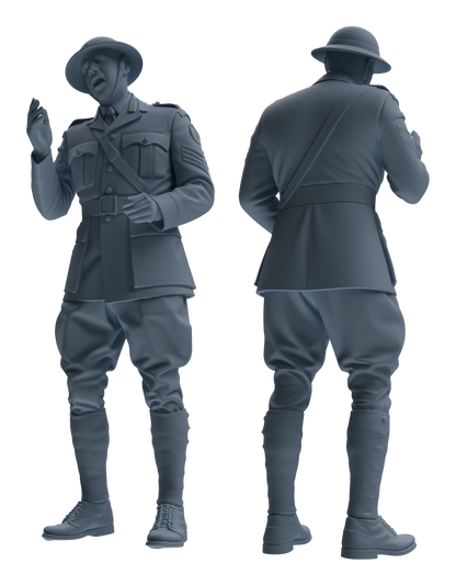 MRY-SFW LYGR603 Historical WWII British Army Six-Person Dancing Group