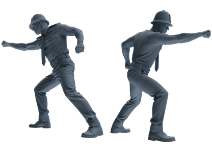 MRY-SFW LYGR800 Modern British Police Six-Person Combat Group