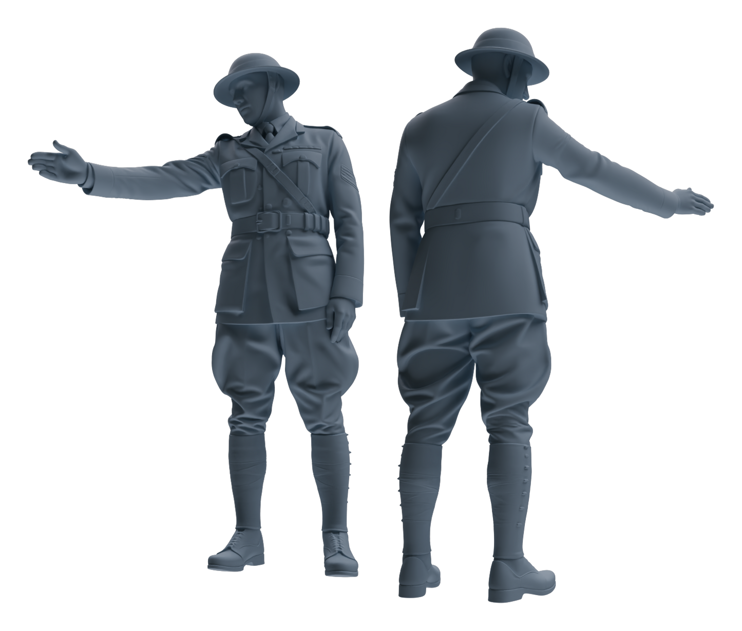 MRY-SFW LYGR600 Historical WWII British Army Six-Person Daily Routine 2