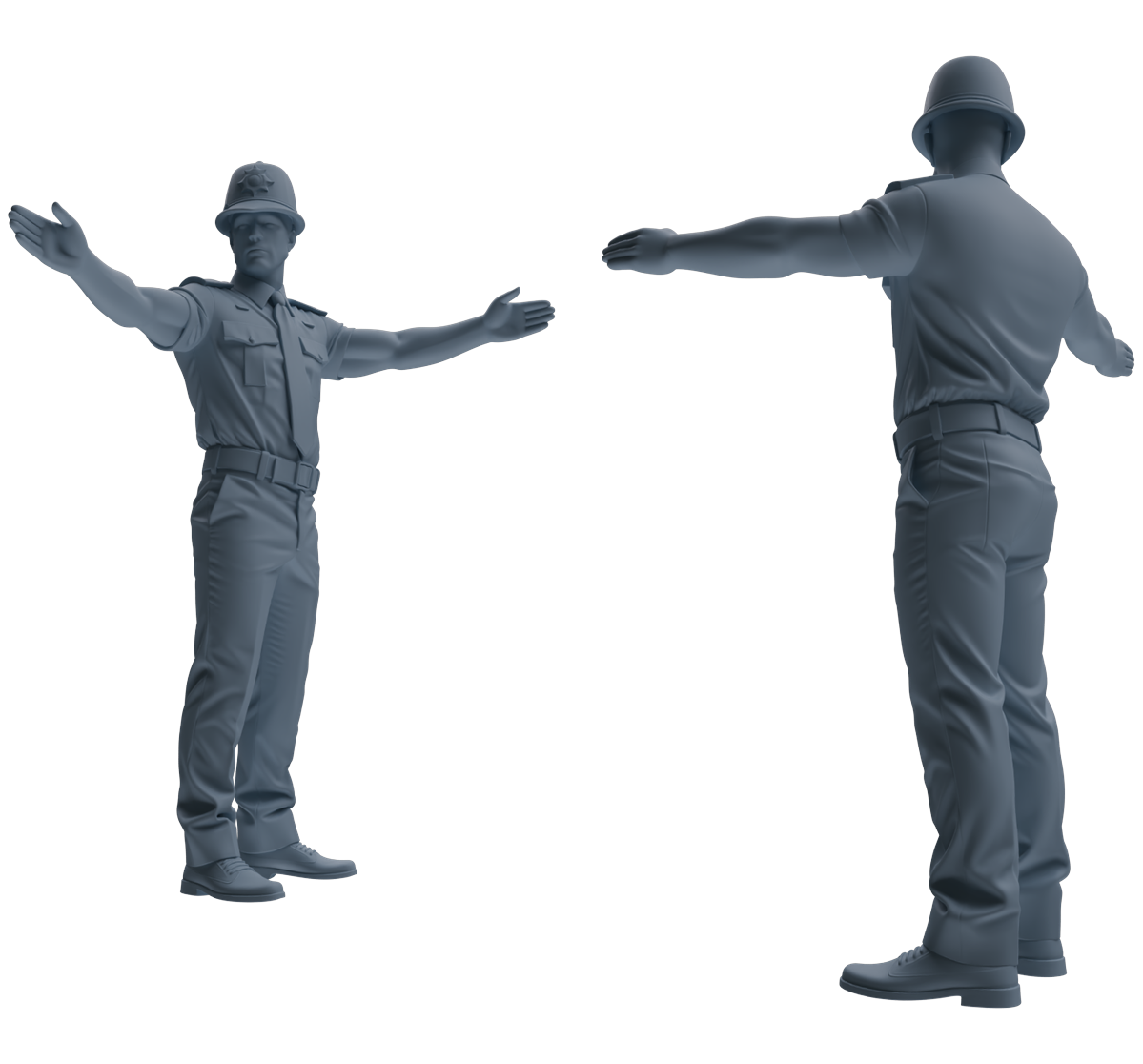 MRY-SFW LYGR803 Modern British Police Six-Person Interception Group