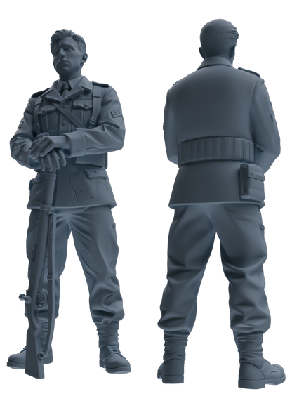 MRY-SFW SSTR178 Miniatures Soldier Model Kit Resting Soldier Pose Modern Model 6 pcs