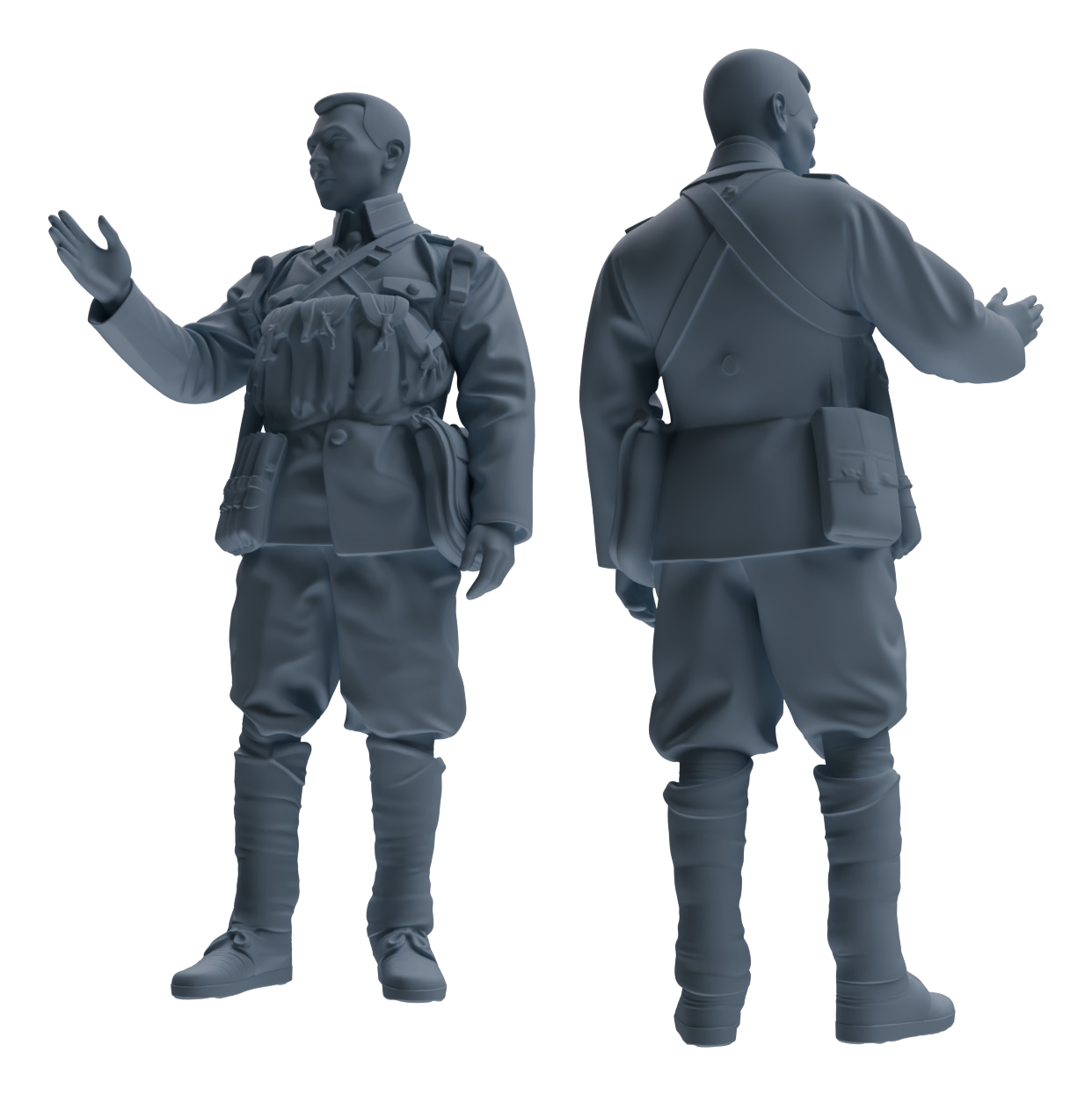 MRY-SFW LYGR606 Historical People's Liberation Army Five-Person Daily Routine