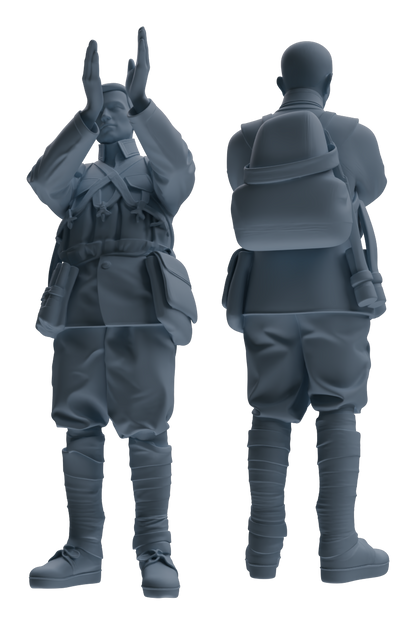 MRY-SFW LYGR610 Historical People's Liberation Army Six-Person Command Group