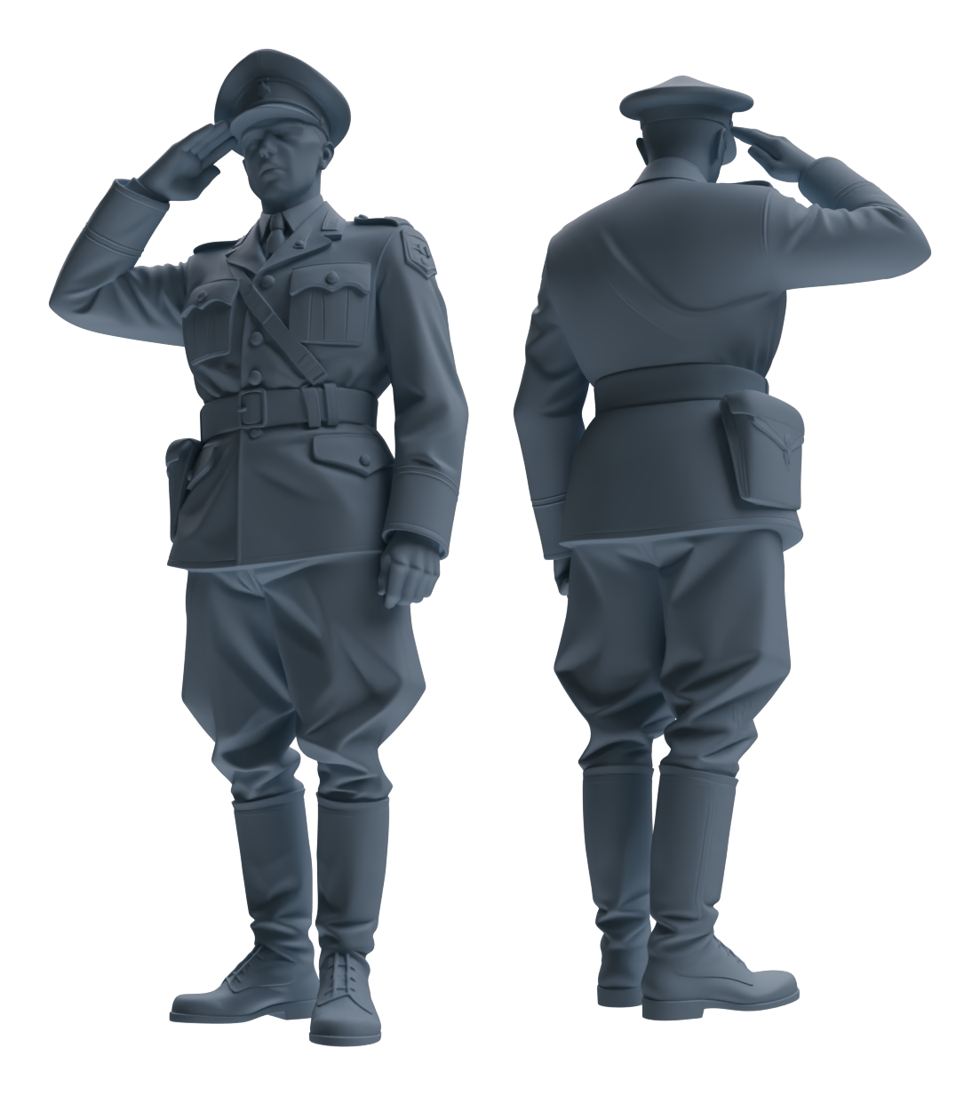 MRY-SFW LYGR579 WWII French Army Six-Person Punishment Group