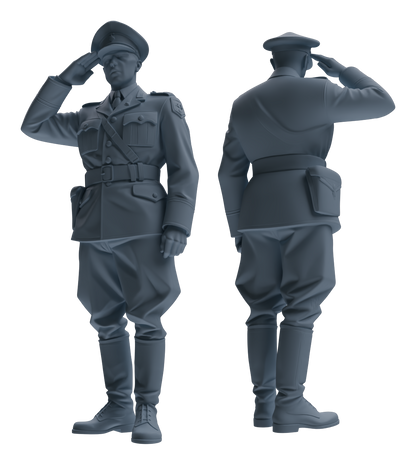 MRY-SFW LYGR579 WWII French Army Six-Person Punishment Group