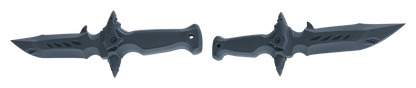 MRY-SFW LYGS394 Shark Shaped Knife Weapon Modern Model 5 pcs