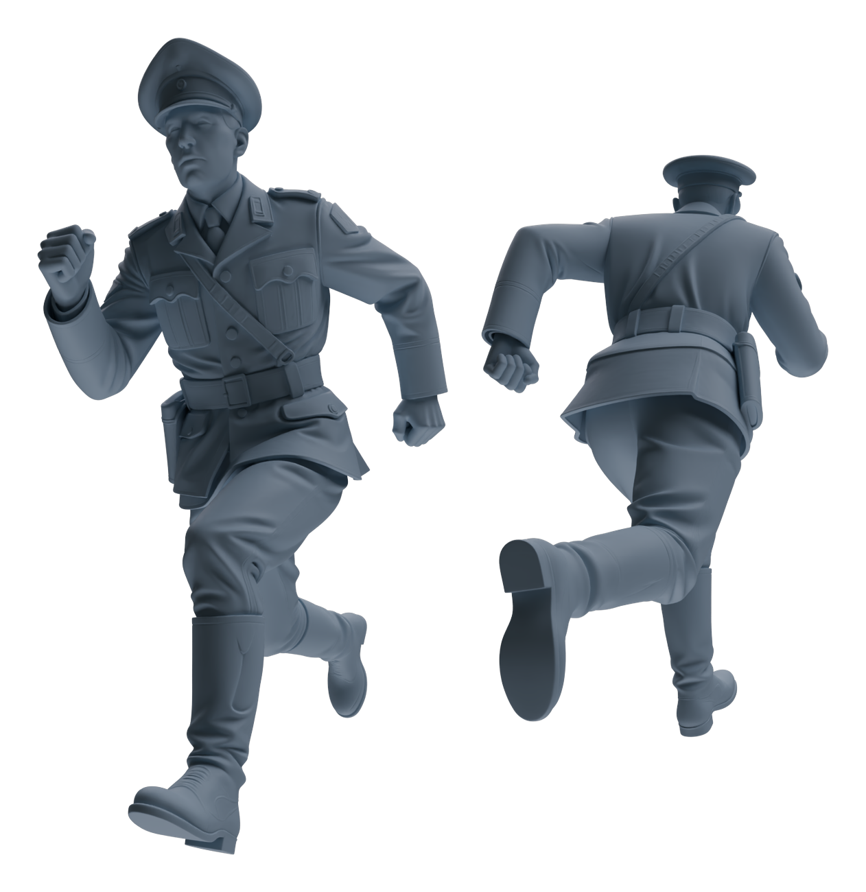 MRY-SFW LYGR583 WWII French Army Six-Person Daily Routine