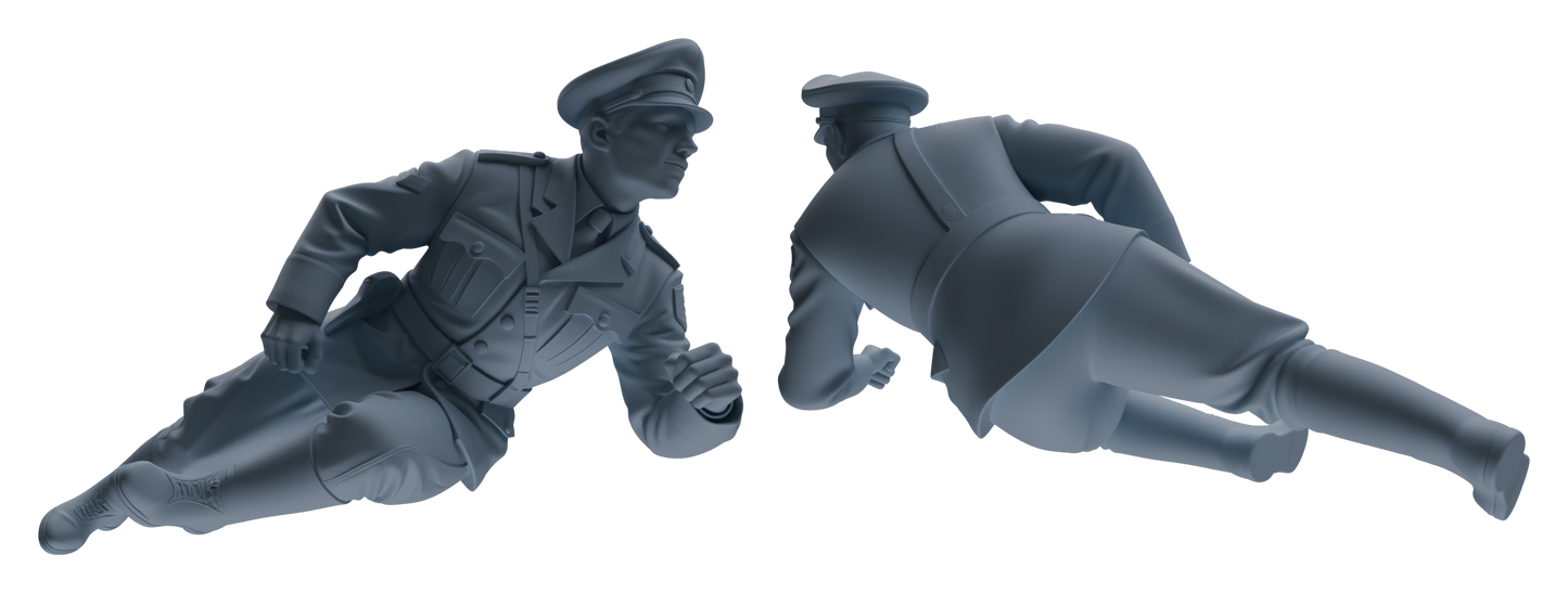 MRY-SFW LYGR582 WWII French Army Six-Person Ambush Group