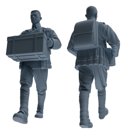 MRY-SFW LYGR605 Historical People's Liberation Army Six-Person Carrying Group