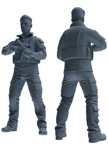 MRY-SFW LYGR696 Modern U.S. Military Eight-Person Training Group