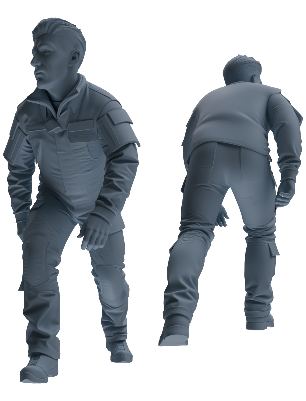MRY-SFW LYGR701 Modern U.S. Military Six-Person Tactics Group