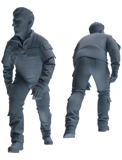 MRY-SFW LYGR701 Modern U.S. Military Six-Person Tactics Group
