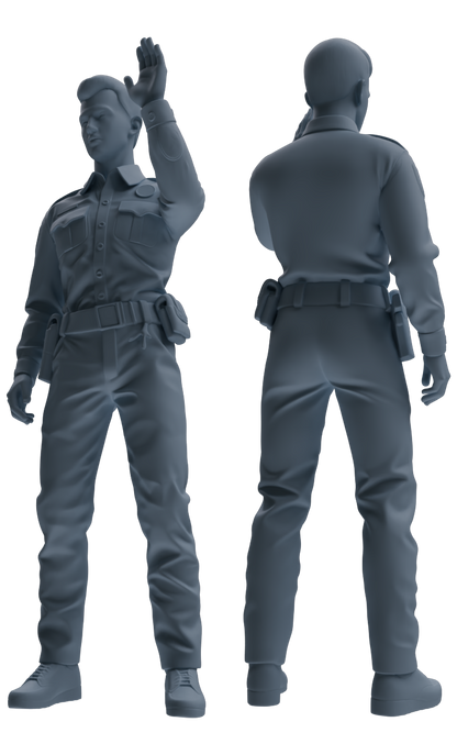 MRY-SFW LYGR676 Los Angeles Patrol Police Seven-Person Daily Routine 3
