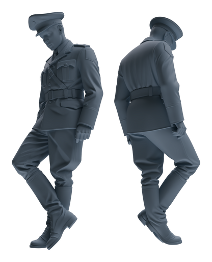 MRY-SFW LYGR585 WWII French Army Seven-Person Daily Routine 3