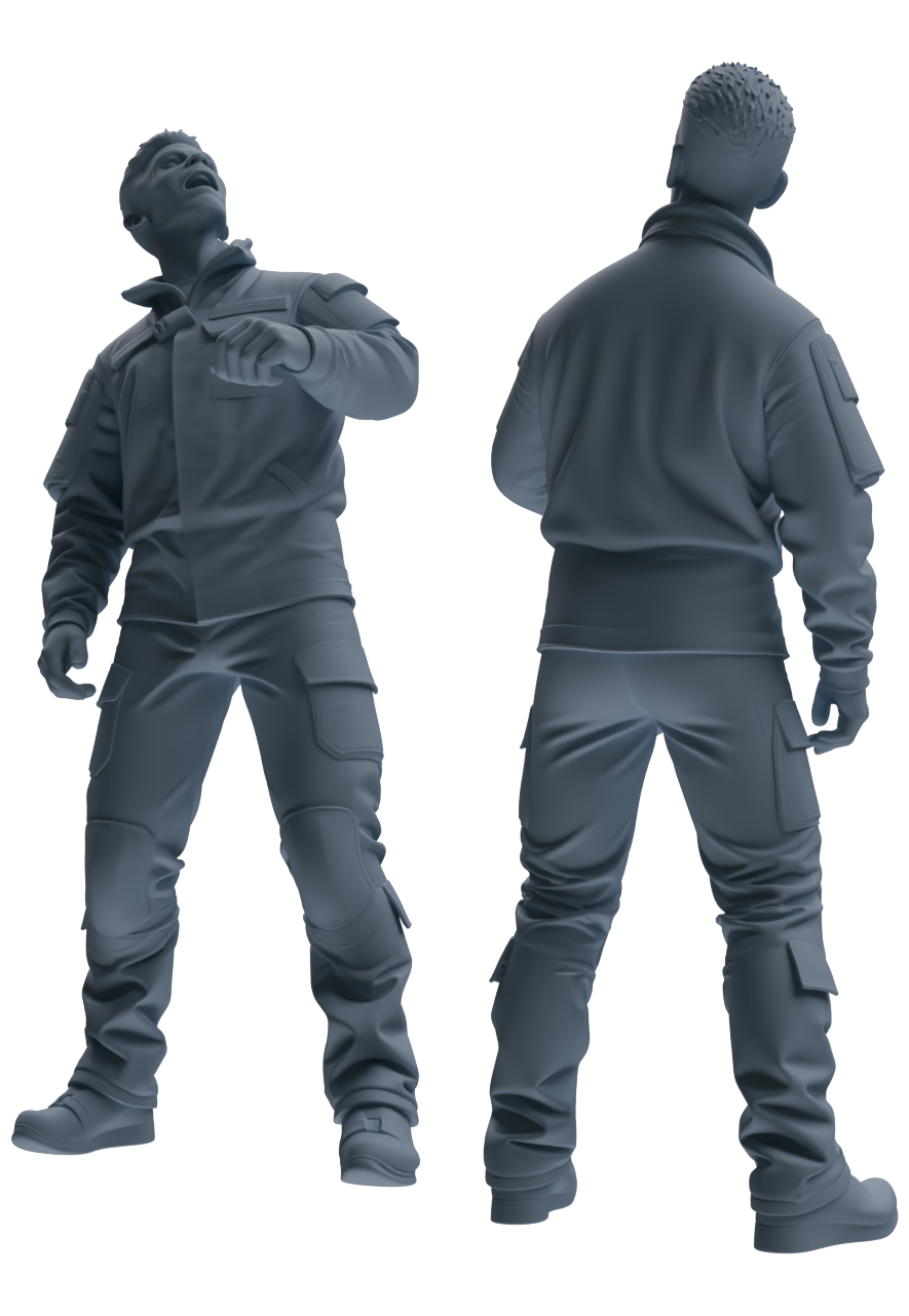 MRY-SFW LYGR697 Modern U.S. Military Six-Person Entertainment Group