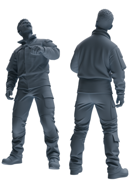 MRY-SFW LYGR697 Modern U.S. Military Six-Person Entertainment Group