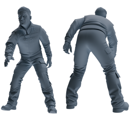 MRY-SFW LYGR687 Modern U.S. Military Six-Person Groping Group