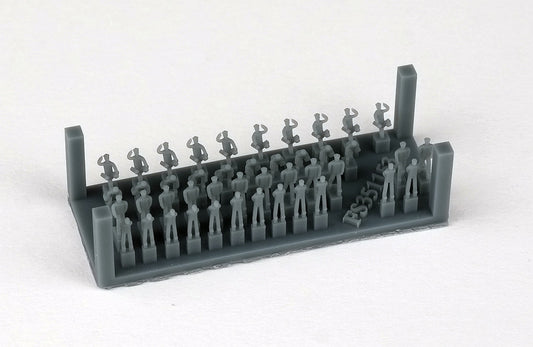 FS351153 3D Resin Vessel Crew I (8 gestures, 5pcs each, 40pc – LCD 3D printed resin model kit, image 1
