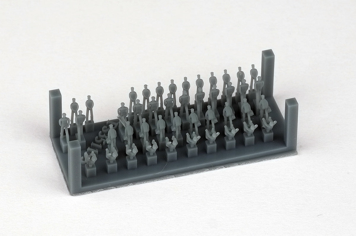 FS351153 3D Resin Vessel Crew I (8 gestures, 5pcs each, 40pc – LCD 3D printed resin model kit, image 2