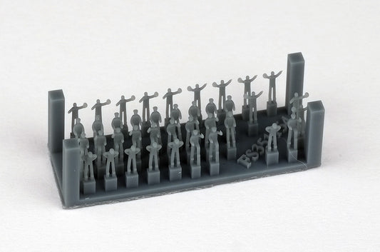 FS351154 3D Resin Vessel Crew II (7 gestures, 5pcs each, 35p – LCD 3D printed resin model kit, image 1