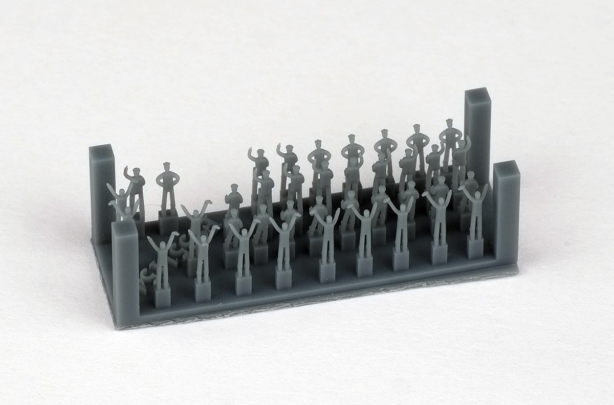 FS351154 3D Resin Vessel Crew II (7 gestures, 5pcs each, 35p – LCD 3D printed resin model kit, image 2