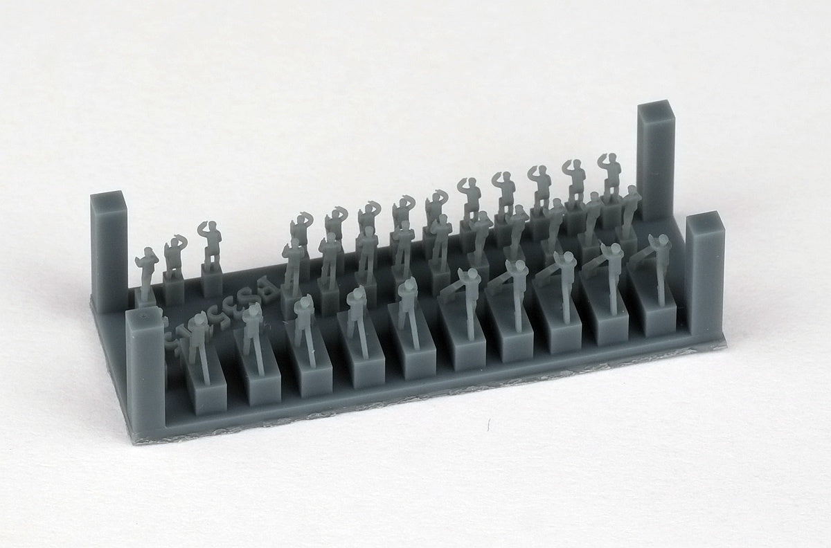 FS351156 3D Resin Vessel Crew III (6 gestures, 5pcs each, 30 – LCD 3D printed resin model kit, image 2
