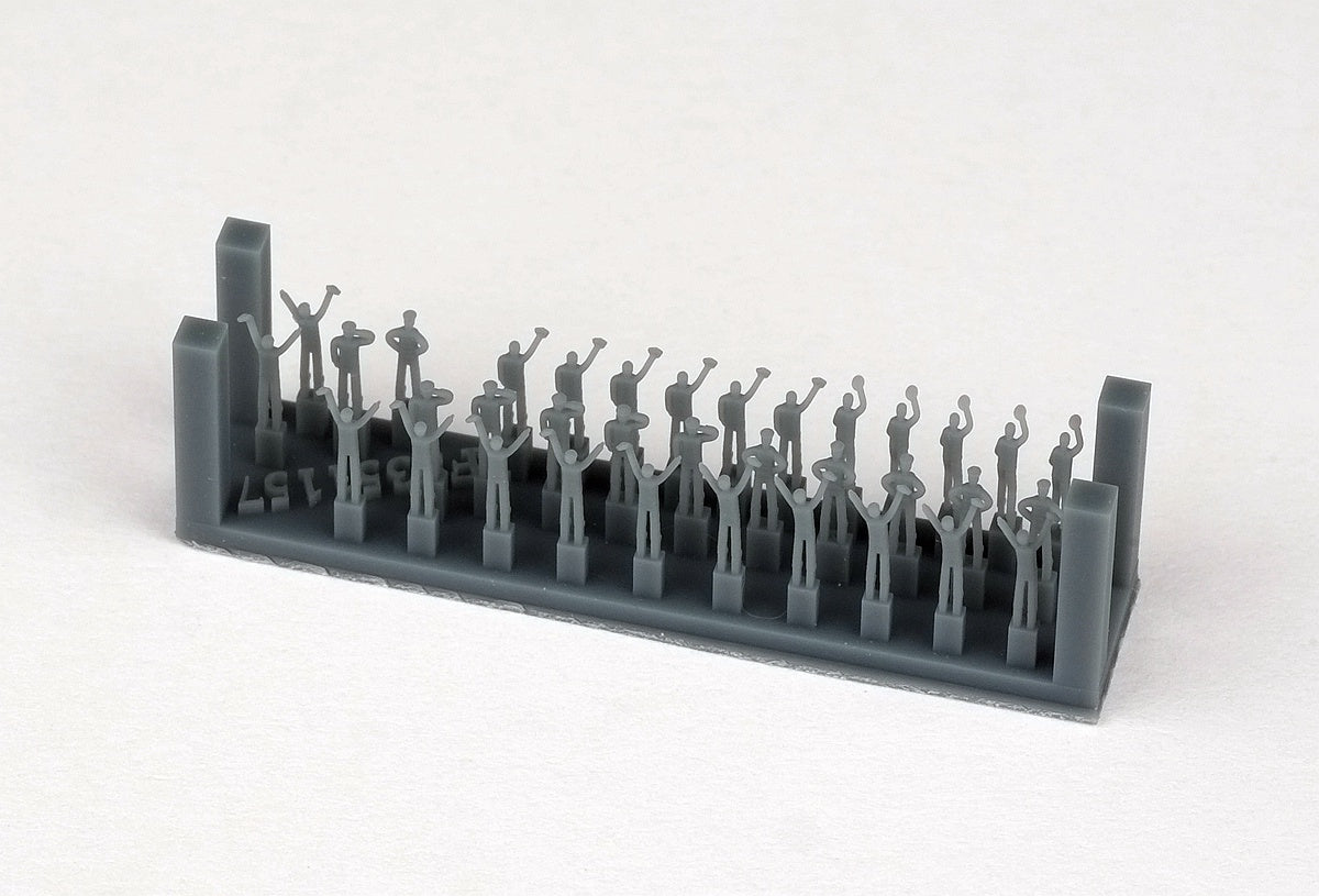 3D Resin Vessel Crew IV (6 gestures, 5pcs each, 30pcs in tot – LCD 3D printed resin model kit, image 2