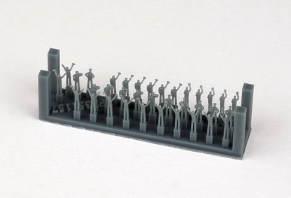 3D Resin Vessel Crew IV (6 gestures, 5pcs each, 30pcs in tot – LCD 3D printed resin model kit, image 2