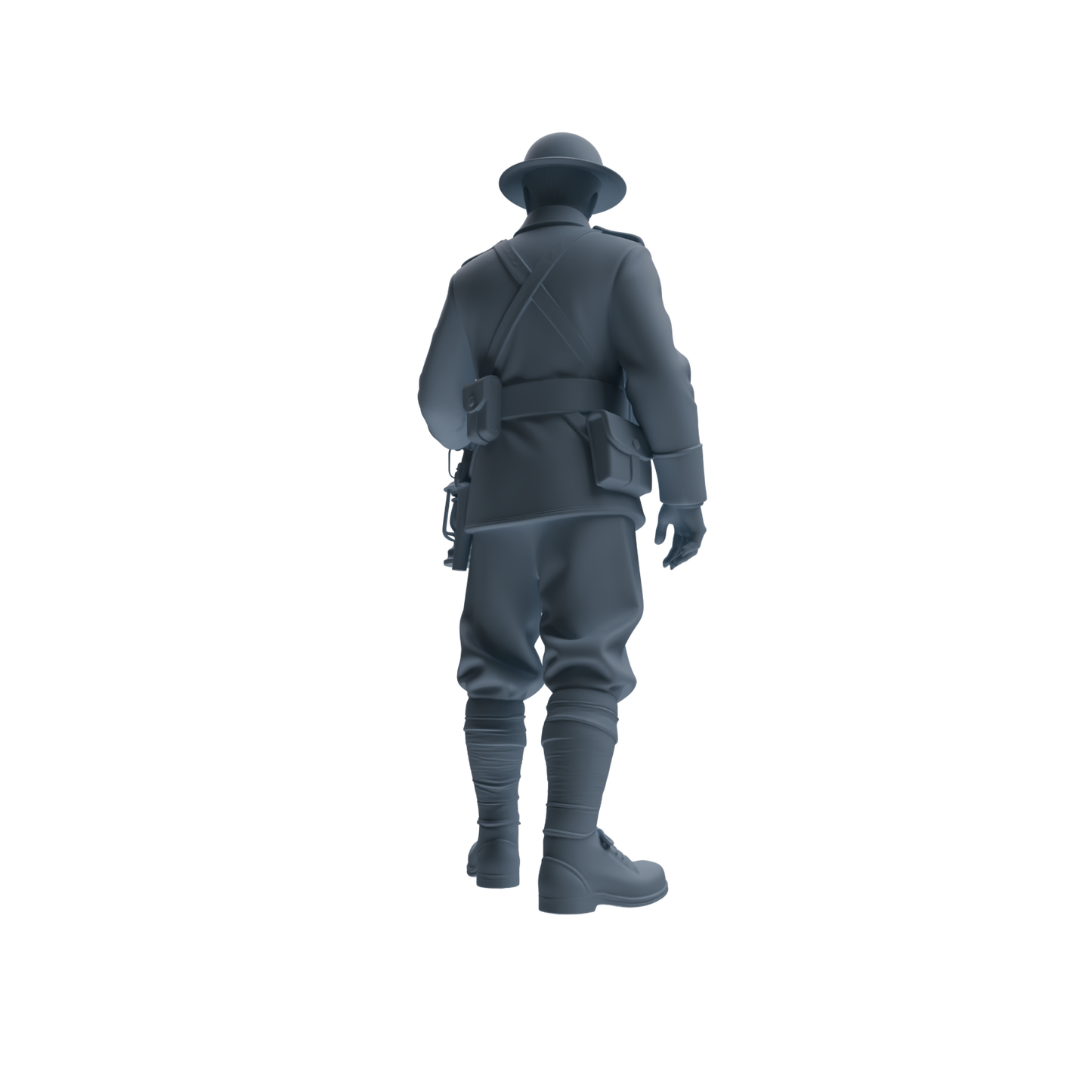 MRY-SFW SSTR177 Miniatures Soldier Model Kit Combat Engineer Soldier Modern Model 6 pcs