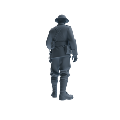 MRY-SFW SSTR177 Miniatures Soldier Model Kit Combat Engineer Soldier Modern Model 6 pcs